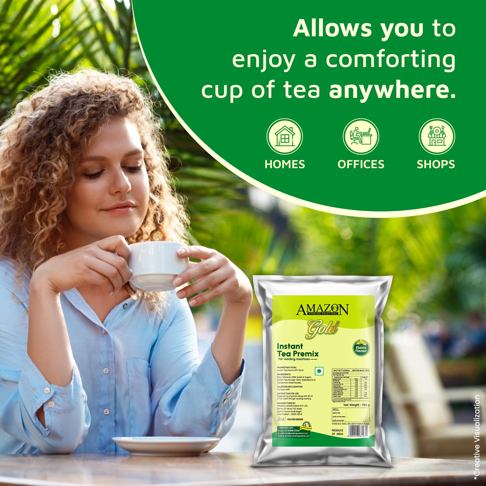 AMAZON GOLD CARDMOM LOW SUGAR view 3