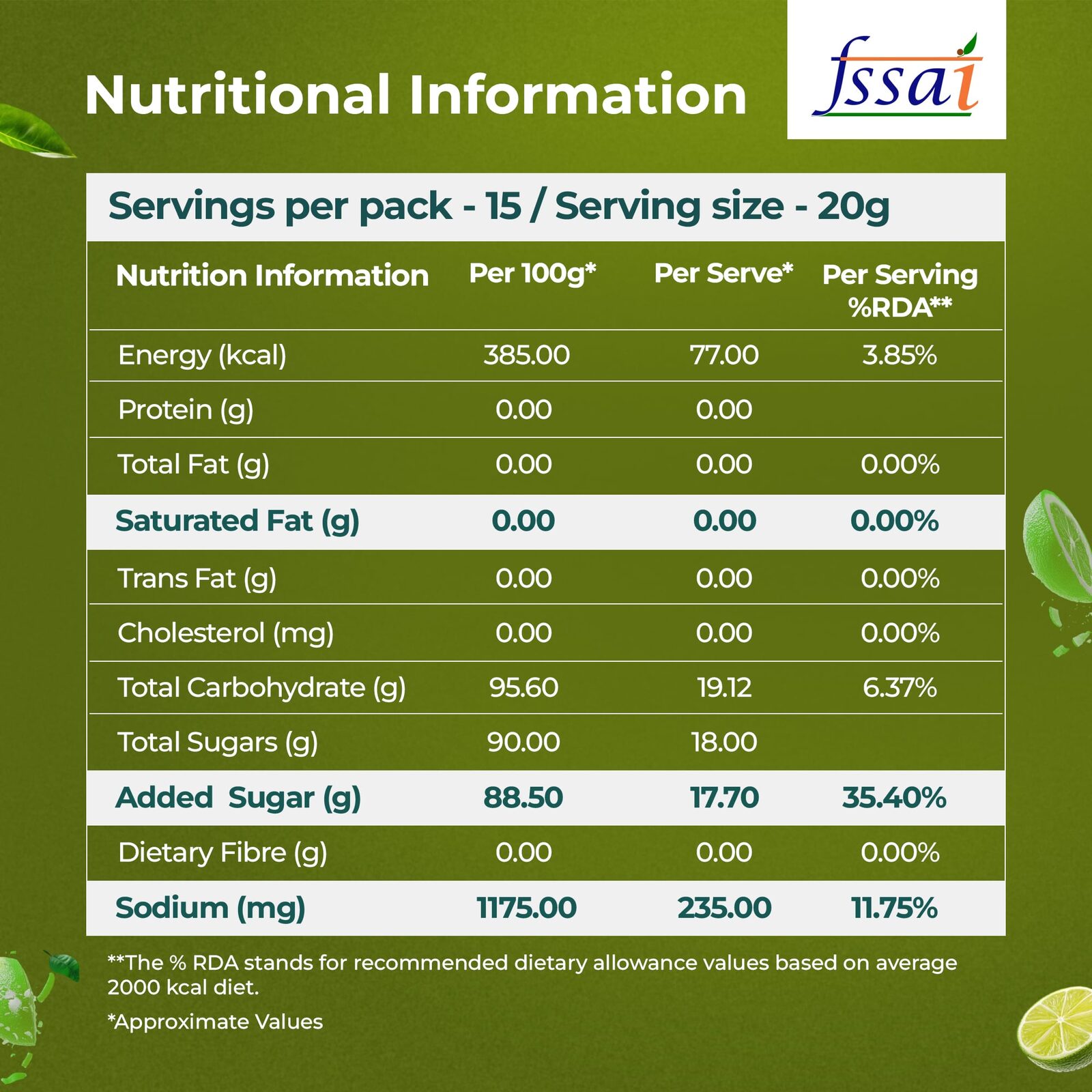 ATLANTIS Instacup Iced Masala Nimbu Paani Premix Single Serve Sachets view 3