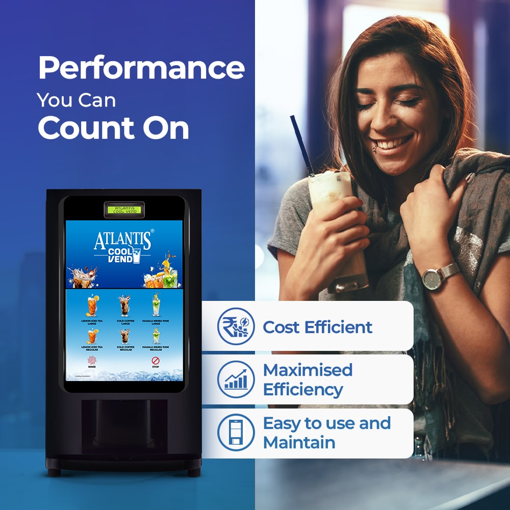ATLANTIS COOL Vend - One Touch, Zero Wait, 100% Chill view 3